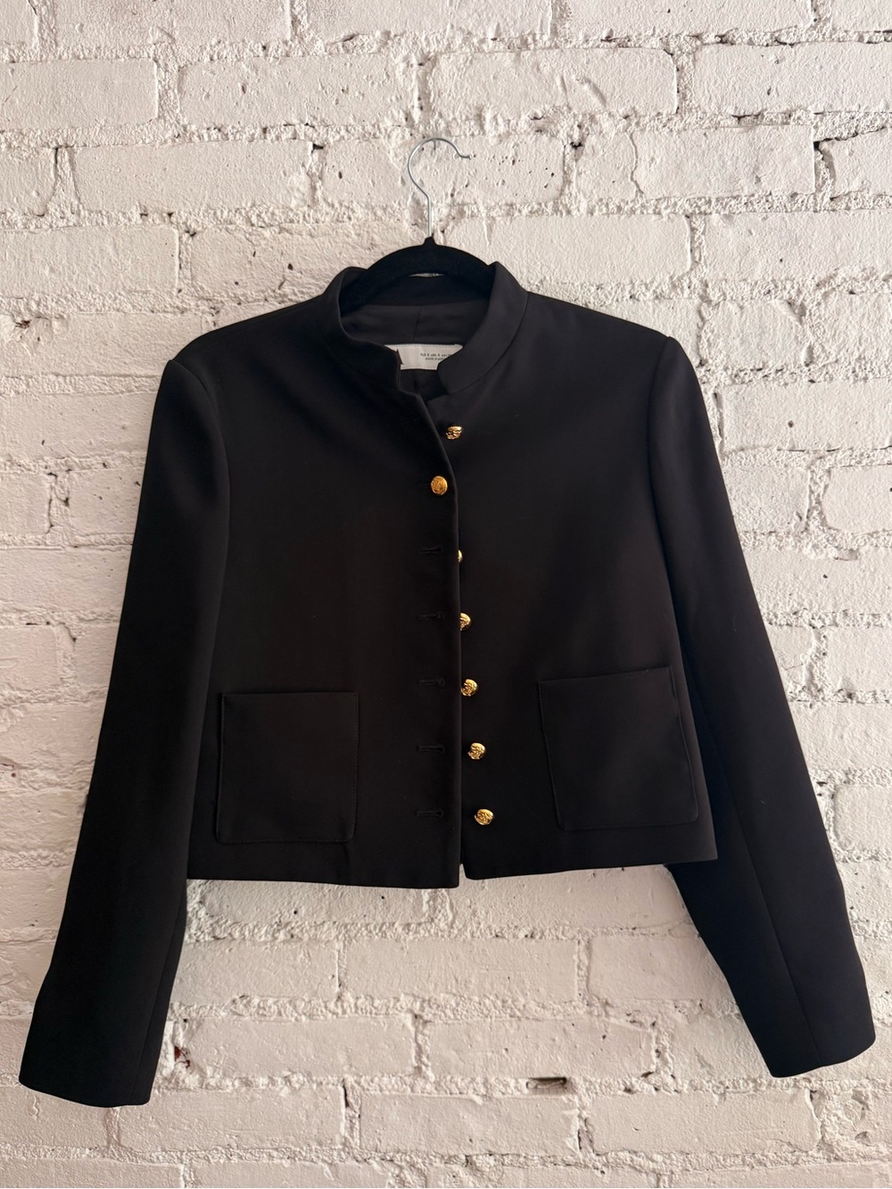 Zara Buttoned Cropped Jacket